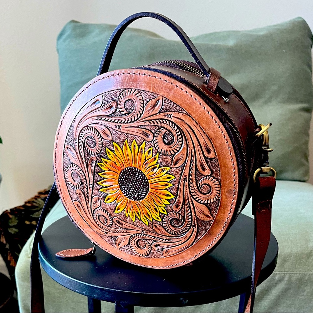 Genuine Leather Vintage Purse